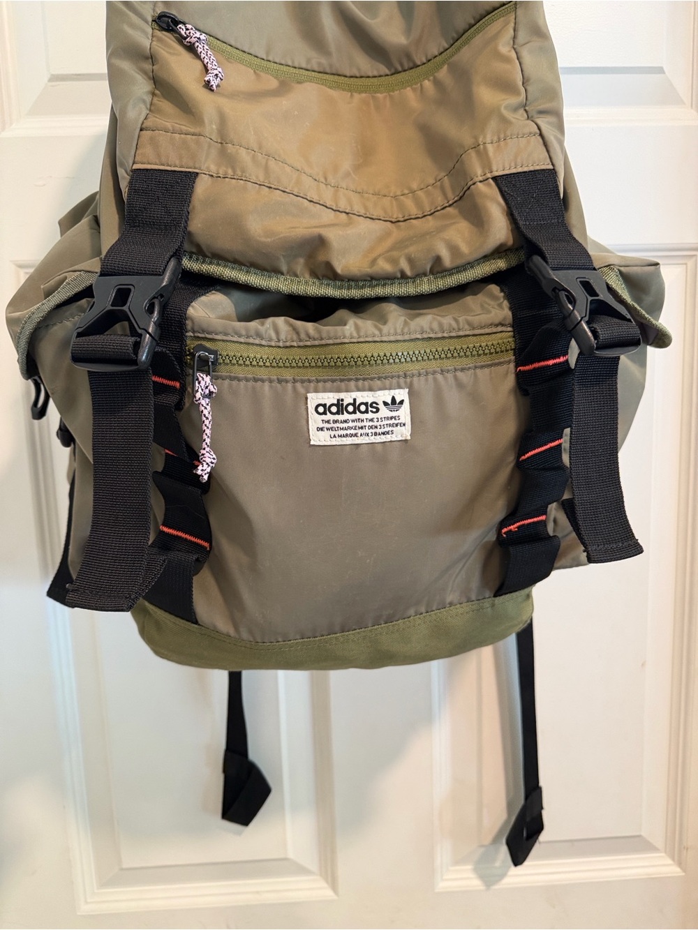 adidas Olive and Black Men's Rucksack Backpack